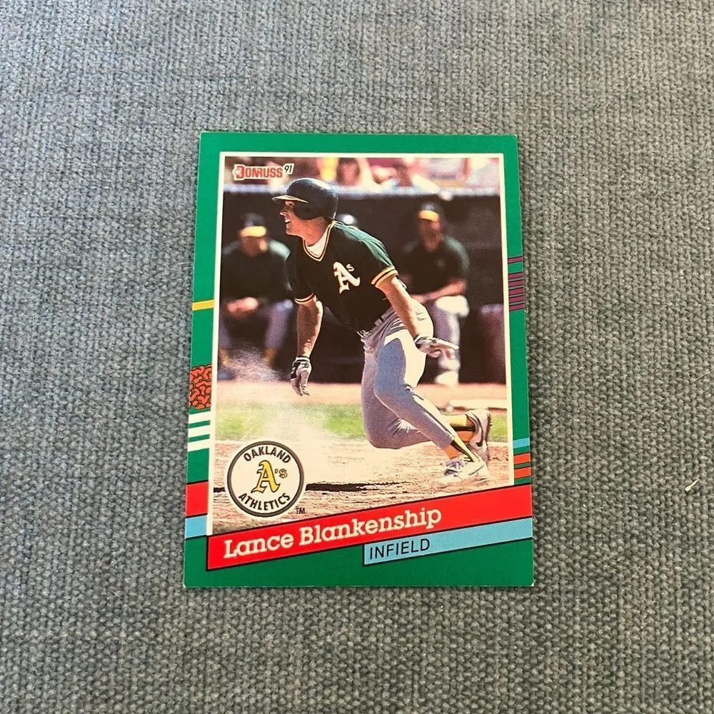 1991 Donruss Oakland A's Baseball Card Trading Card